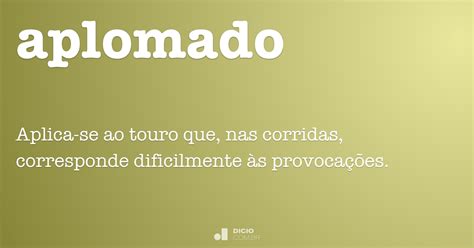 aplmodgo|aplomado significado.